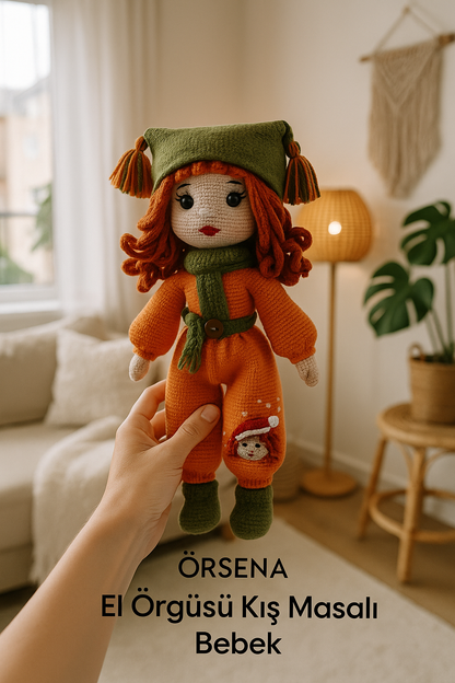 El Örgüsü Kış Masalı Bebek