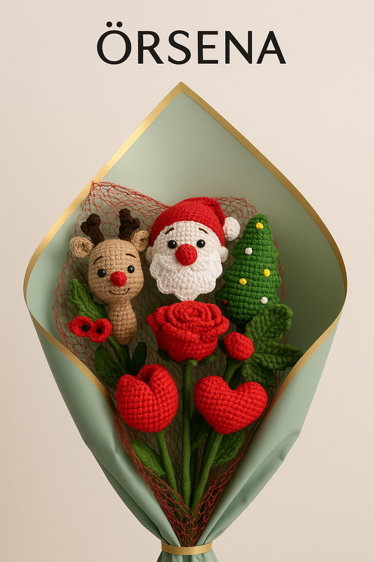 ÖRSENA El Örgüsü Yılbaşı Masalı Buketi